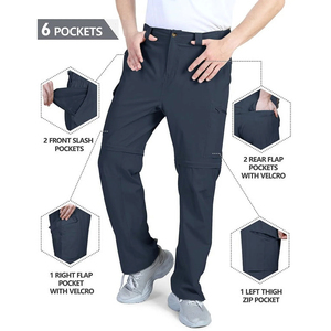Pantalones Tácticos para Exteriores de Secado Rápido, Ligeros, Impermeables, con Múltiples Bolsillos, Transpirables, Talla Grande para Senderismo y Trabajo - Product Image 6