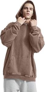 2025 sudaderas con capucha de algodón de gran tamaño para hombres, Sudadera con capucha Vintage para parejas, sudaderas con capucha de lavado ácido para hombres, sudaderas de calle - Product Image 3