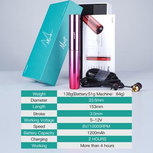 <span class=keywords><strong>Machine</strong></span> à <span class=keywords><strong>Tatouer</strong></span> Sans Fil Mast Y22 <span class=keywords><strong>Dragonhawk</strong></span>, Deux Styles d'Utilisation - Product Image 6