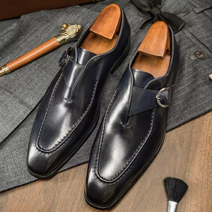 Mocasines de cuero genuino de lujo para hombre, zapatos informales sin cordones, mocasines para conducir, calzado de diseñador masculino suave y cómodo - Product Image 3