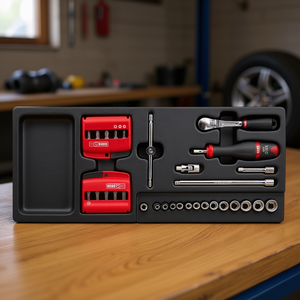 Juego de 41 Piezas de Llaves de Trinquete y Puntas para Herramientas - Product Image 3