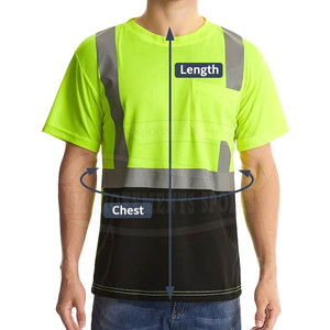 Camisetas de trabajo de secado rápido de alta calidad Nuevo diseño Transpirable e impermeable Opciones de talla grande - Product Image 2