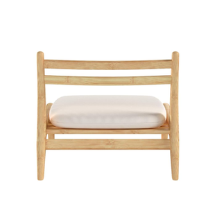 Chaise de sol en bambou japonais pour le salon meubles vietnamiens de luxe en bois écologiques pour le marché des distributeurs - Product Image 3