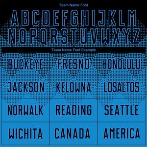 Vêtements de sport de football les plus vendus, uniformes de football de haute qualité pour hommes, couleur noir et bleu, col rond, manches courtes confortables - Product Image 5