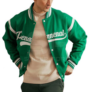 À la mode hommes Varsity hiver veste mode collège Style Letterman vêtements d'extérieur épais chaud manteau pour Streetwear et usage quotidien - Product Image 1