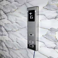 Meilleurs panneaux de commande d'ascenseur en acier inoxydable et acrylique, design traditionnel stabilisé, avec boutons poussoirs LOH COP HOP pour hôtels