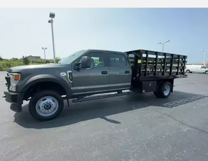 Camión con Plataforma Elevadora Automática AT37G de 37 pies para Ford F-550 2020, Usado para Exportación, Bajo Kilometraje - Product Image 3