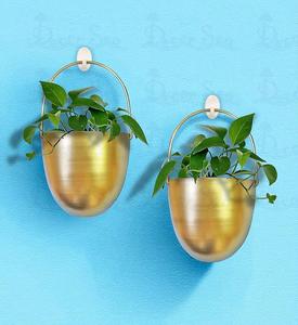 Vases pour la maison et le jardin Vase et pots à fleurs brillants avec amélioration des articles de maison Taille personnalisée Trois rond standard de couleur noire Joli vase - Product Image 4