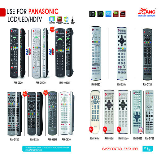 Universal Multifunction TV Remote Control All Brands TV LCD Set Top Box Digital Media Player Replaced Rolling Metal Remote