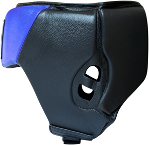 High Quality PVC MMA Five-Fingers Kickboxing Head Guard Face <b>Protector</b> Customizable Boxing Helmet Durable Breathable - Product Image 3