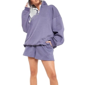 Sudaderas Extra Grandes de Manga Larga Ecológicas para Mujer, Otoño, Impresas en Poliéster y Algodón, con Decoración de Letras - Product Image 5