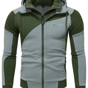 เสื้อฮู้ดมีซิปแนวสปอร์ตมีปกเสื้อกันหนาวสำหรับฝึกซ้อมและใส่ได้ทั้งชายและหญิงเสื้อแจ็กเก็ตใส่ได้ทั้งผู้ชายและผู้หญิงขายส่ง - Product Image 3