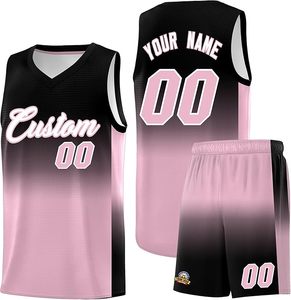 Uniformes de baloncesto personalizables, ropa deportiva transpirable sin mangas de secado rápido, camisetas de talla grande, diseño de impresión propio - Product Image 6