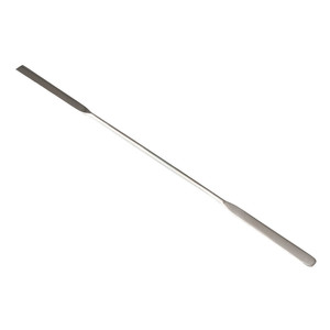 Espátula Doble Micro Angular y Redondeada de Acero Inoxidable para Muestreo y Dosificación en Contenedores - Burkle GmbH Hecho en Alemania - Product Image 1
