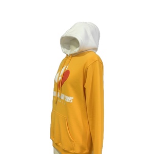 Custom Logo Winter Pullover Hoodie Cotton Blend Unisex Oversized Fleece Eco-Friendly Pocket <b>Comfortable</b> Sweatshirt Wholesale - Product Image 4