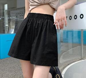 Short décontracté taille haute A-Line pour femme Short sportif avec ceinture Style confort Conçu pour le bureau ou le printemps été Short pour femme - Product Image 4