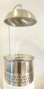 Venta caliente de alta calidad 304 cazuela de acero inoxidable calentador de alimentos plato para servir acabado plateado hogar restaurante cocina esmalte - Product Image 5