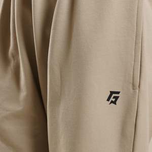 Pantalon Harem décontracté beige GymBreeze, respirant, pour la gym - Product Image 6