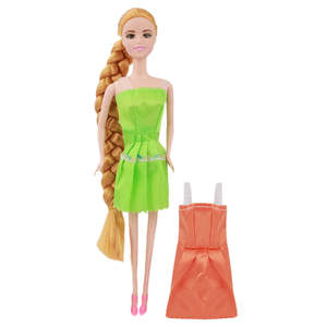 Muñeca de Pelo Largo - Verde - Product Image 1