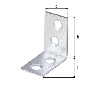 Soportes Stuhlwinkel L.25x25mm B.14mm S.1,75mm STA -D.4,5mm GAH - Paquete de 100 unidades - Product Image 3