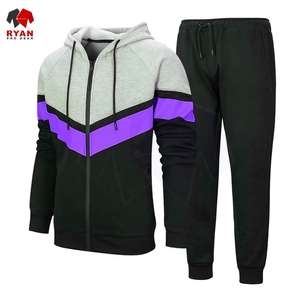 Conjunto Deportivo para Hombre, Personalizable con Logotipo, OEM ODM, Corte Regular, Dos Piezas, Venta al Por Mayor Directa de Fábrica - Product Image 3