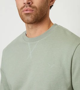 Men's Lightweight Long Sleeve Crewneck <b>Sweatshirts</b> Winter Warm Comfortable Casual Sportswear Custom Logo Print <b>Plain</b> <b>Sweatshirt</b> - Product Image 4