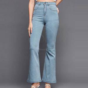 Custom Made <b>Women's</b> XL Size <b>Overalls</b> High Quality Jeans Pants Logo Washed Breathable Flat Casual Spring 100% Cotton Lightweight - Product Image 2