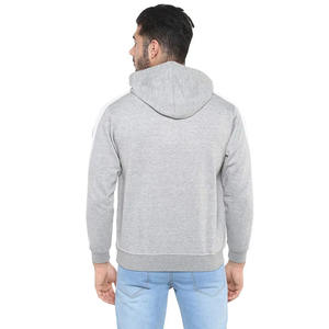 Sudaderas con capucha para hombre, Jersey de algodón con forro polar, ropa de calle, ropa de invierno, más vendida, Color gris, novedad - Product Image 5