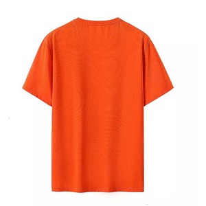 OME Service T-shirts en coton de haute qualité pour hommes à séchage rapide surdimensionné avec col haut vêtements d'été à bas prix pour hommes - Product Image 3
