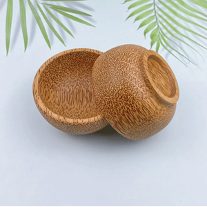 Ensaladera de madera de conut de estilo agradable, nuevo diseño, cuenco de madera Natural para servir, utensilios de cocina, venta al por mayor de Vietnam - Product Image 6