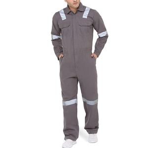 Uniformes de Trabajo de Algodón Transpirables de Alta Visibilidad para Trabajadores de Saneamiento, Minería y Talleres Mecánicos - Alta Calidad - Product Image 1