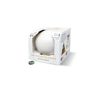 Relevi Made Italy ETEREA Boule de Gel Solide Parfumée à l'Essence de Coton Désodorisant d'Intérieur Décoration Maison Parfum Frais et Propre 4 Semaines