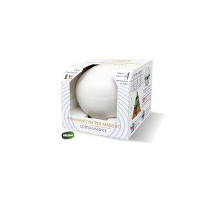 Hecho en Italia, ETEREA, Bola Ambientadora de Gel Sólido con Aroma a Esencia de Algodón, Decoración para el Hogar, Fragancia Fresca y Limpia, Estilo Moderno - Product Image 1