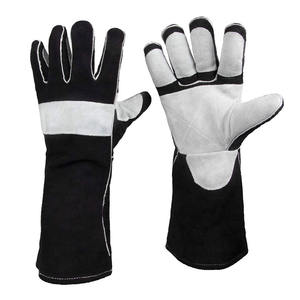 Precio al por mayor etiqueta personalizada moda superior buena venta mejor fabricante guantes de soldadura - Product Image 1