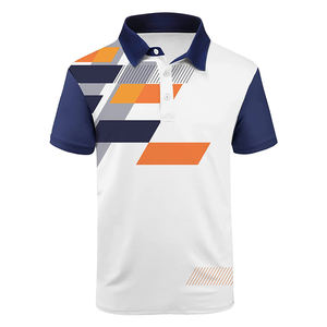 เสื้อโปโลสำหรับผู้ชายขนาดใหญ่พิเศษผ้าคอตตอนโพลีเอสเตอร์แห้งเร็วสไตล์ลำลองผ้าเจอร์สีพื้นบริการ OEM โลโก้ตามสั่ง - Product Image 2