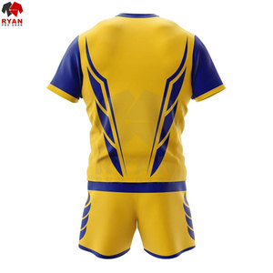 Ensembles d'uniformes de rugby pour hommes sur mesure de qualité supérieure 100% polyester couleur personnalisée et équipe pakistanaise prix de gros - Product Image 2