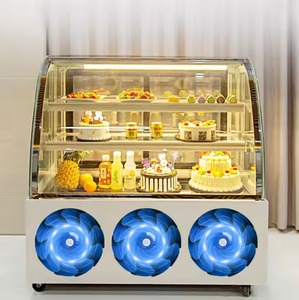 Vitrinas Exhibidoras de Temperatura Doble Pequeñas Nuevas, Refrigeradas Comercialmente - Product Image 4