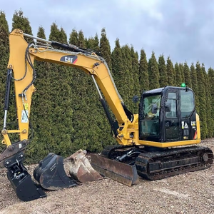 Miniexcavadora de orugas CAT 308 E2 CR de 3 toneladas usada, máquina de excavación bastante nueva, componentes de Motor de bomba de núcleo a la venta - Product Image 1