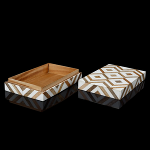 Handmade Sustainable Wooden Storage <b>Box</b> <b>with</b> <b>Lid</b> for Stylish Home Organization Modern Home <b>Decor</b> - Product Image 3