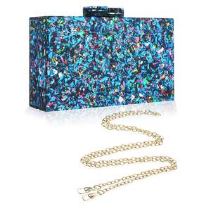 Sling Bag de resina de noche nupcial exquisitamente hecho a mano, de estilo recién llegado de diseñador, que muestra un encanto único - Product Image 6