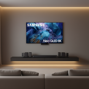 ทีวีสมาร์ทมินิ LED ขนาด 75 นิ้ว (รุ่นปี 2025) ระดับ 8K พร้อมโปรเซสเซอร์ AI Gen3 รองรับการอัปสเกล AI เป็น 8K ระบบโฮมเธียเตอร์ Q Series 11.1.4ch - Product Image 3