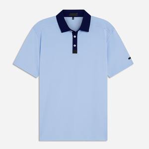 เสื้อโปโลกีฬากอล์ฟของผู้ชายเสื้อกีฬากอล์ฟแขนสั้นพิมพ์ลายโลโก้ที่กำหนดเอง - Product Image 4