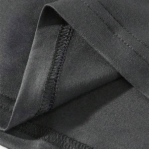 T-shirts d'été surdimensionnés de style streetwear lavés à l'acide avec options d'étiquettes de coupe personnalisées et impression de tissu pour votre marque - Product Image 4