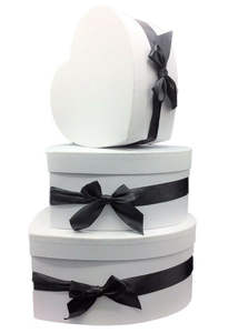 Triho TRB-1622ลูกฟูกรูปหัวใจหรูหรากล่องของขวัญแข็งวัสดุรีไซเคิลวัสดุเคลือบผิวด้านลายนูนสำหรับเครื่องประดับ - Product Image 4