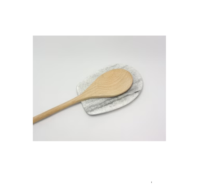 Soporte de descanso para cuchara de mármol, utensilios de cocina, soporte decorativo para palillos de mármol, estante para cuchara, tenedor, soporte hecho a mano brillante pulido - Product Image 6