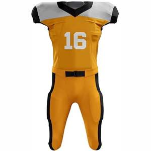 Camiseta de Fútbol Americano Sublimada Personalizada, Manga Corta, Transpirable, Absorbe la Humedad, Nombre del Equipo Personalizado, Nuevos Conjuntos Deportivos - Product Image 2