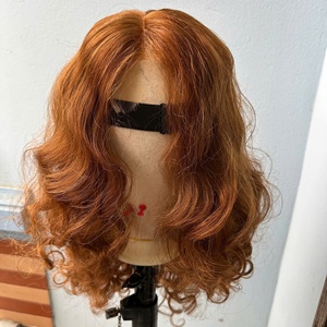 Venta al por mayor peluca ondulada rizada pelucas de cabello humano HD encaje SDD Vietnam sedoso vietnamita pelucas de cabello crudo sin pegamento de alta calidad - Product Image 1