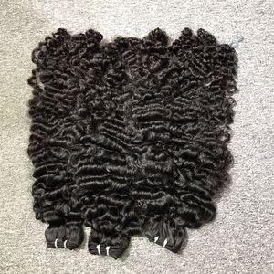 Gros 100% Cheveux Vierges de Haute Qualité BIRMAIS BOUCLES Grand Stock Vague Naturelle Style Vietnamien Trame de Cheveux Bruts - Product Image 5