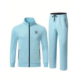 Conjunto Deportivo de Moda, Traje de Entrenamiento de Algodón en Talla Adulto, Ropa Deportiva Activa, Conjunto de Gimnasio para Hombre, Clásico - Product Image 2