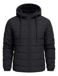 Veste matelassée unisexe de haute qualité, formelle, imperméable, en nylon respirant, en tissu toile, avec fermeture à boutons, pour le printemps - Product Image 3